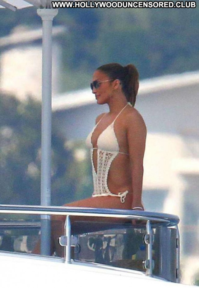 Jennifer Lopez No Source Swimsuit Posing Hot Babe Celebrity Paparazzi