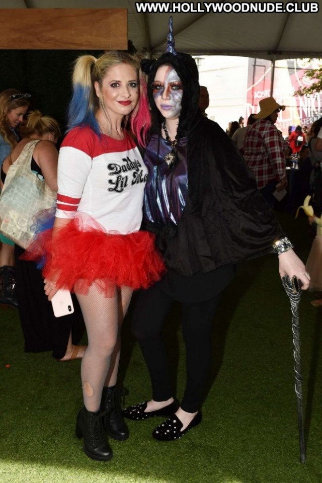 Michelle Trachtenberg No Source Beautiful Halloween Paparazzi